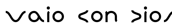 Vaio Con Dios font preview